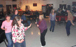 Fans dancing at Feb 12, 2011 show