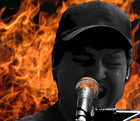 Bob West Singing with Fire